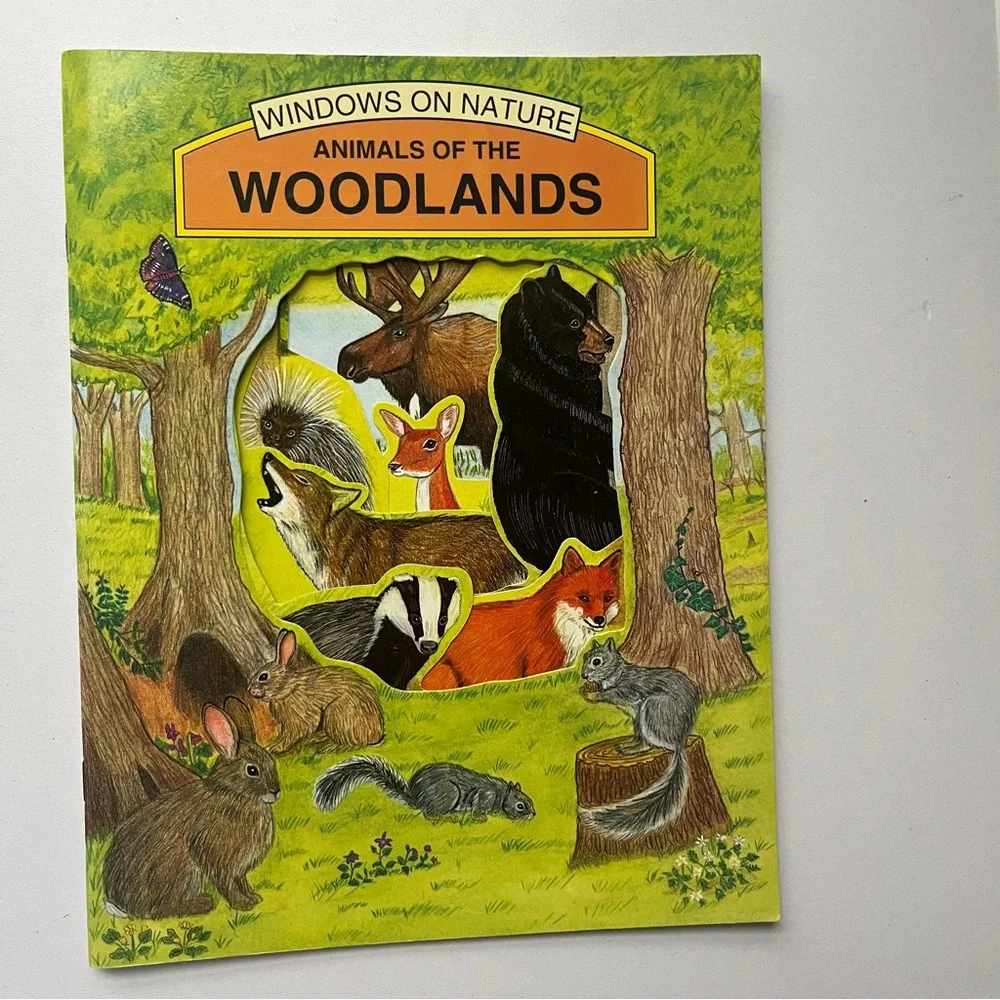 Vintage Windows on Nature Animal Books Set of 3